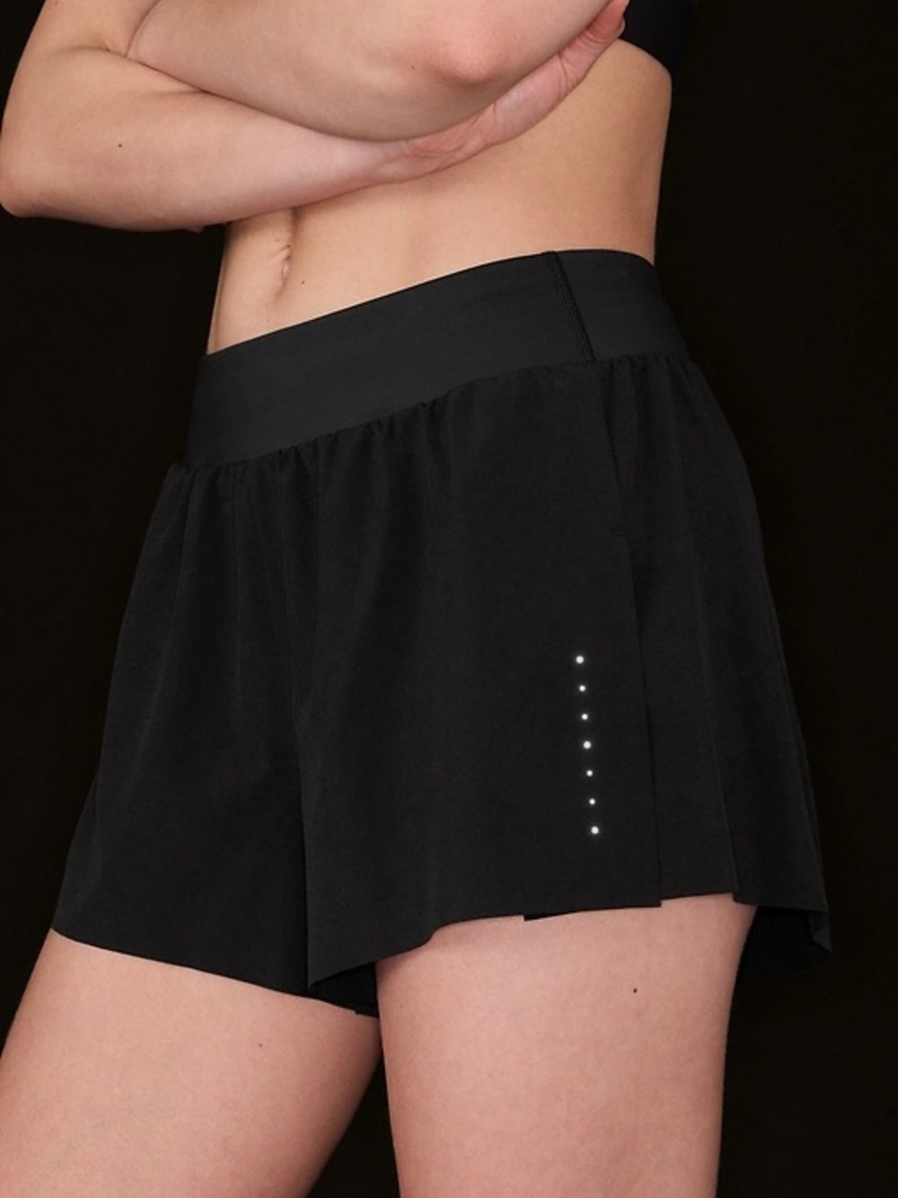 Athleta Mid Rise 2” Running shorts